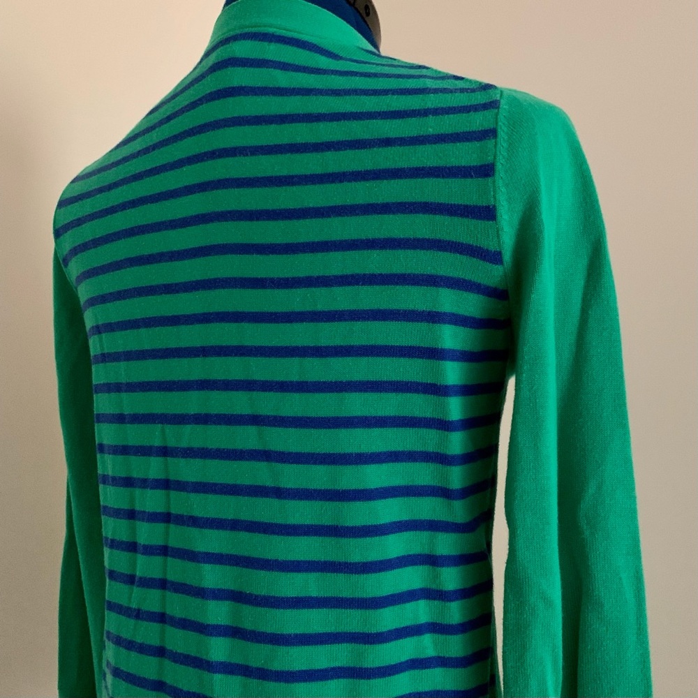 Banana Republic Striped-Back Cardigan Sweater S